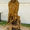 Igor Loskutow  Kunst mit Kettensäge, Schnitzerei, Skulptur: BLOKHUS_DAY4_049