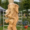 Igor Loskutow  Kunst mit Kettensäge, Schnitzerei, Skulptur: fasnacarving_DAY30722
