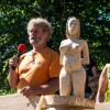 Igor Loskutow  Kunst mit Kettensäge, Schnitzerei, Skulptur: Huskycup_Tag5_236
