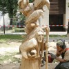 Igor Loskutow  Kunst mit Kettensäge, Schnitzerei, Skulptur: _MG_7761