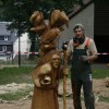 Igor Loskutow  Kunst mit Kettensäge, Schnitzerei, Skulptur: _MG_7807