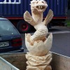 Igor Loskutow  Kunst mit Kettensäge, Schnitzerei, Skulptur: Ryu_-_Drache_-_004