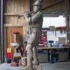 Igor Loskutow  Kunst mit Kettensäge, Schnitzerei, Skulptur: Holzskulptur_Musiker_Kunst_mit_Kettensaege011