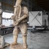 Igor Loskutow  Kunst mit Kettensäge, Schnitzerei, Skulptur: Holzskulptur_Musiker_Kunst_mit_Kettensaege019