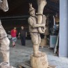 Igor Loskutow  Kunst mit Kettensäge, Schnitzerei, Skulptur: Holzskulptur_Musiker_Kunst_mit_Kettensaege022