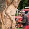 Igor Loskutow  Kunst mit Kettensäge, Schnitzerei, Skulptur: fasnacarving_DAY20225