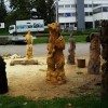 Igor Loskutow  Kunst mit Kettensäge, Schnitzerei, Skulptur: Baer_mit_Gitarre009