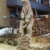 Igor Loskutow  Kunst mit Kettensäge, Schnitzerei, Skulptur: Mutter_und_Kind_-_003