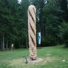 Igor Loskutow  Kunst mit Kettensäge, Schnitzerei, Skulptur: Saeule_der_Erde_-_004