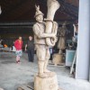 Igor Loskutow  Kunst mit Kettensäge, Schnitzerei, Skulptur: Holzskulptur_Musiker_Kunst_mit_Kettensaege021
